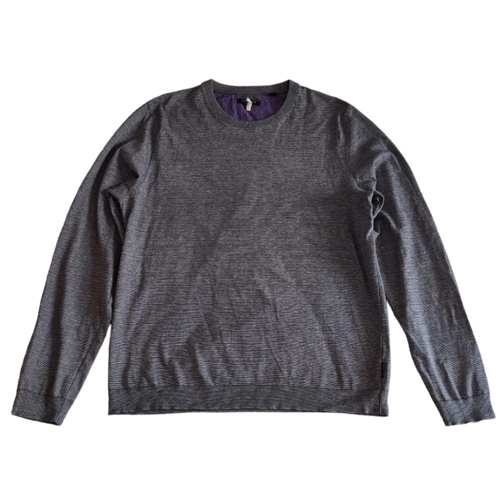 Ted Baker London XL Crew Neck Long Sleeve Shirt